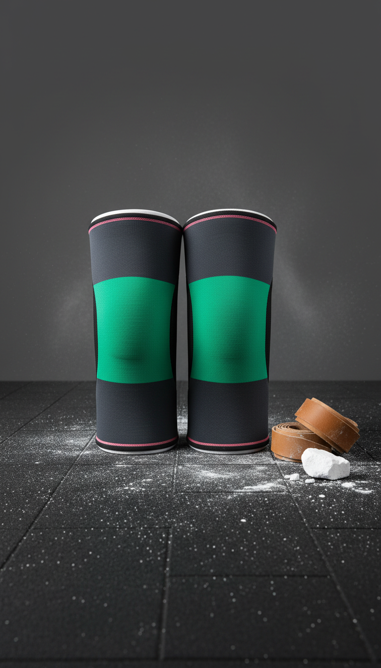 Knee sleeves with compression panels