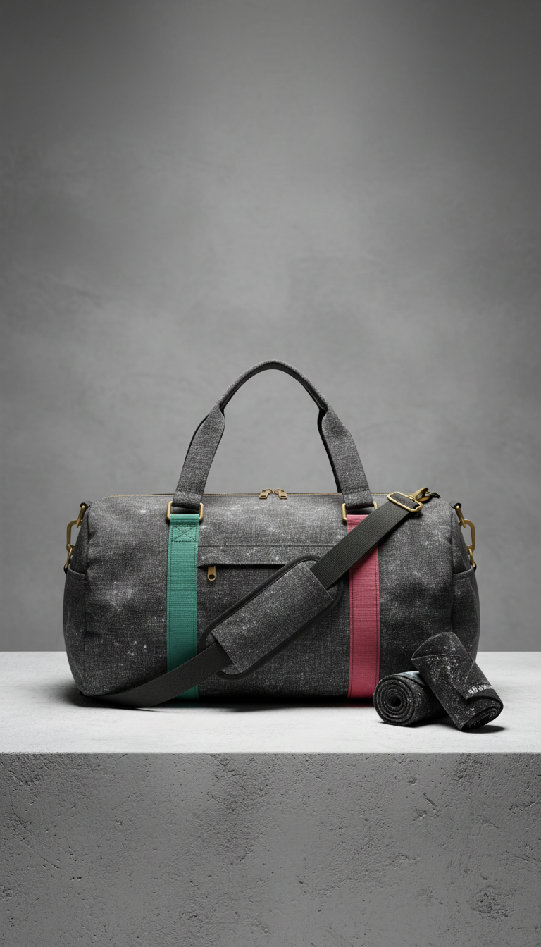 Gym bag with reinforced base